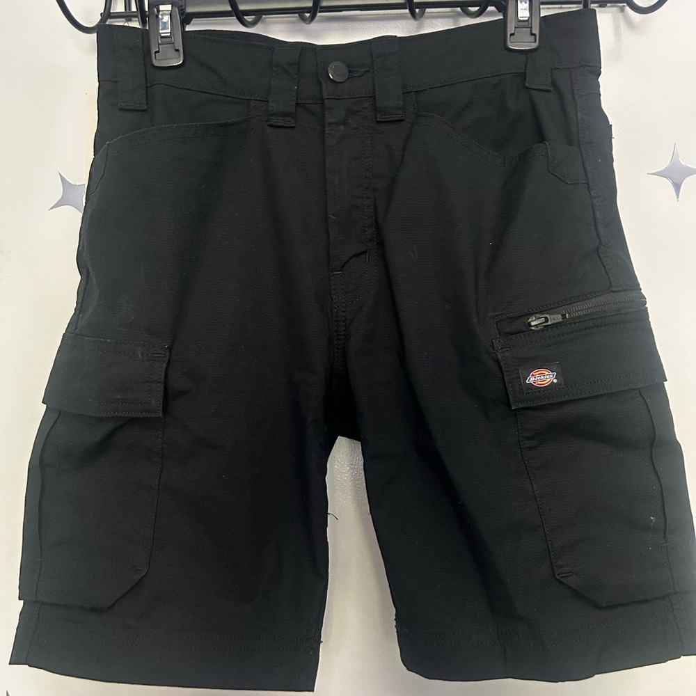 Dickies Black Flex Workwear Trousers